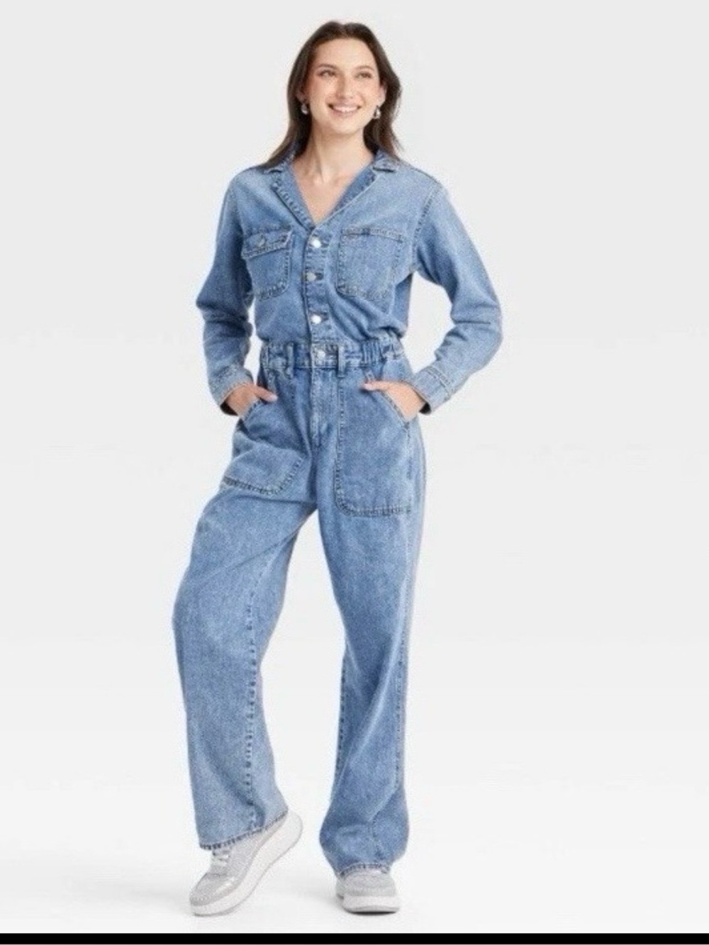 Universal Thread Denim Utility Jumpsuit